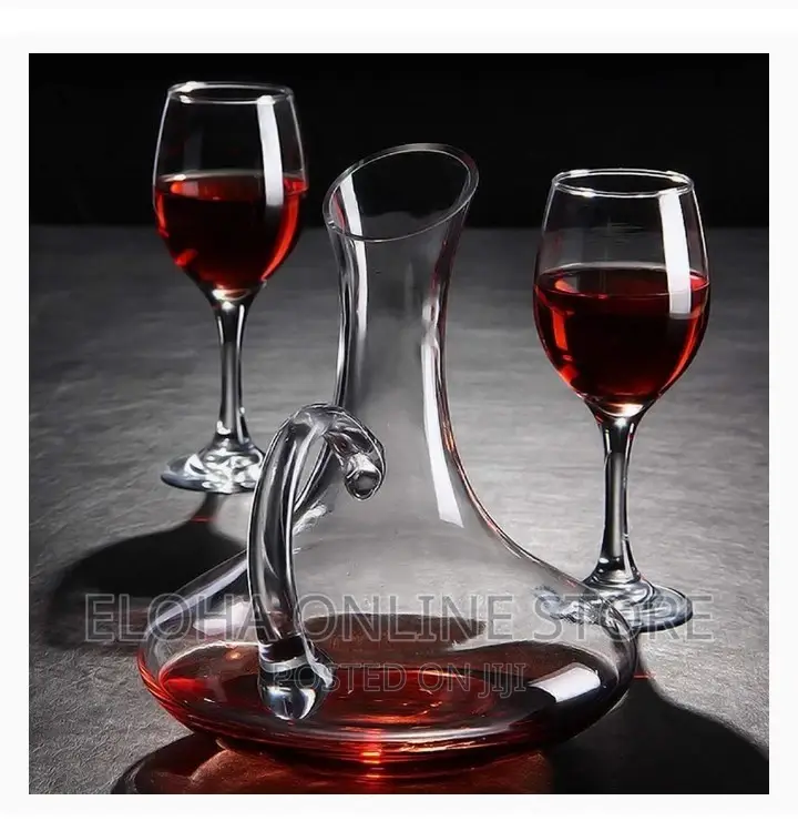 Wine Decanter With Glasses