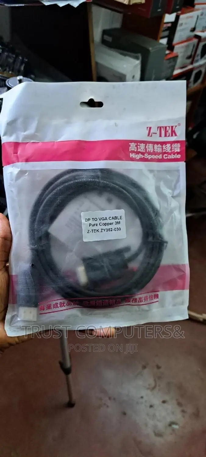 Displayport(Dp) to Vga Cable Original 3m