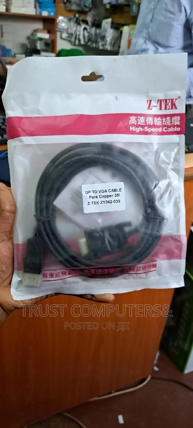 Displayport(Dp) to Vga Cable Original 3m