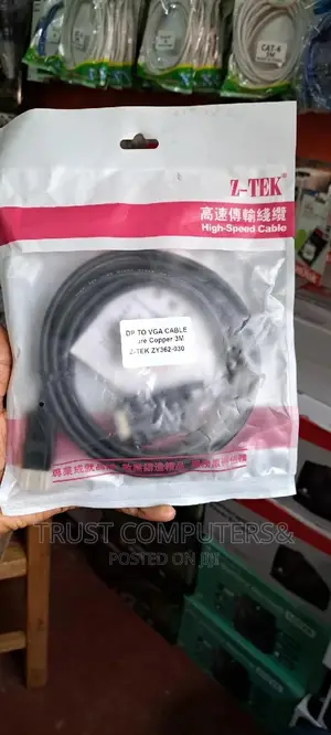 Displayport(Dp) to Vga Cable Original 3m