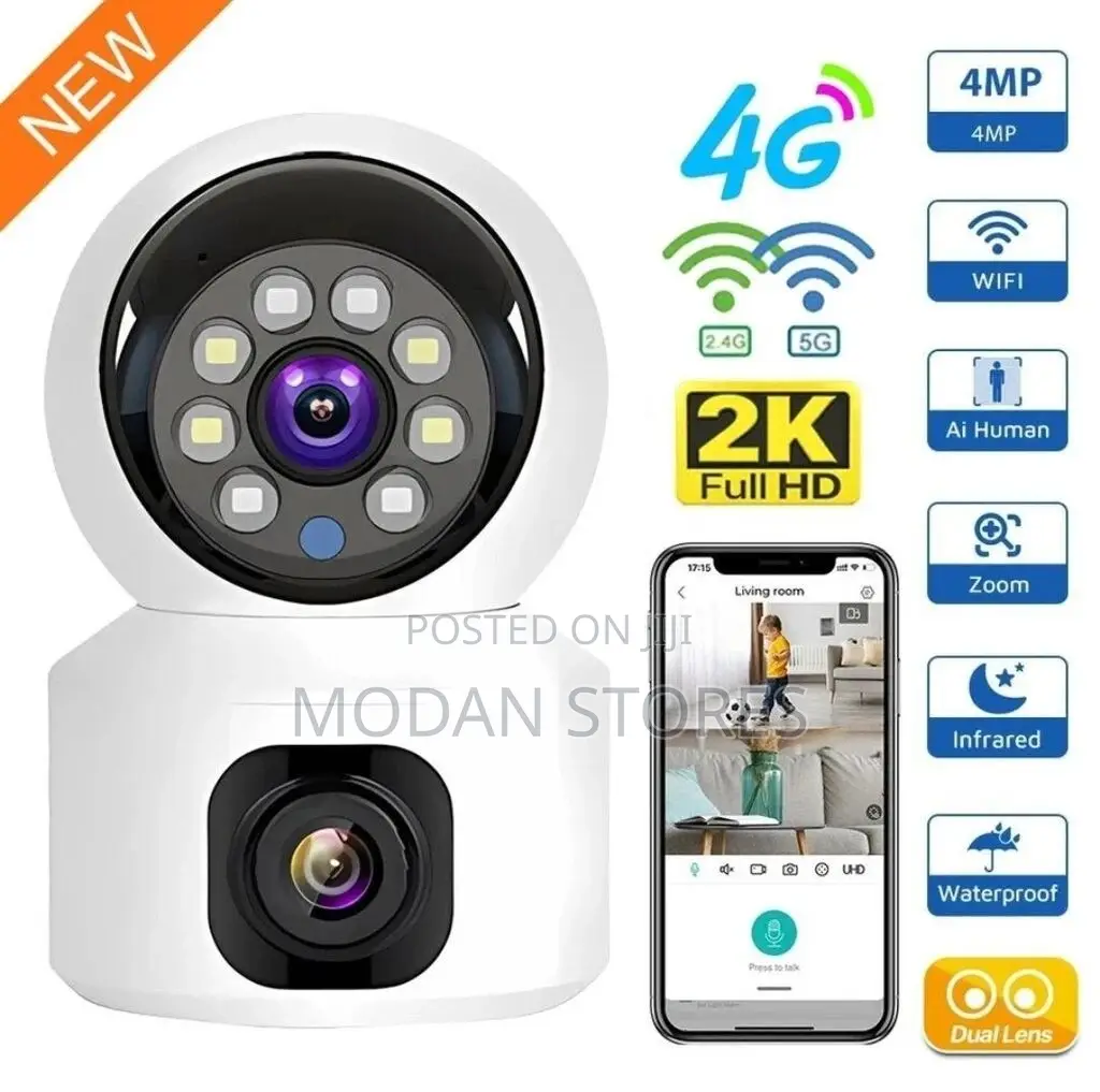 4g Simcard Camera Dual Lens