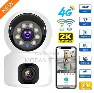 4g Simcard Camera Dual Lens