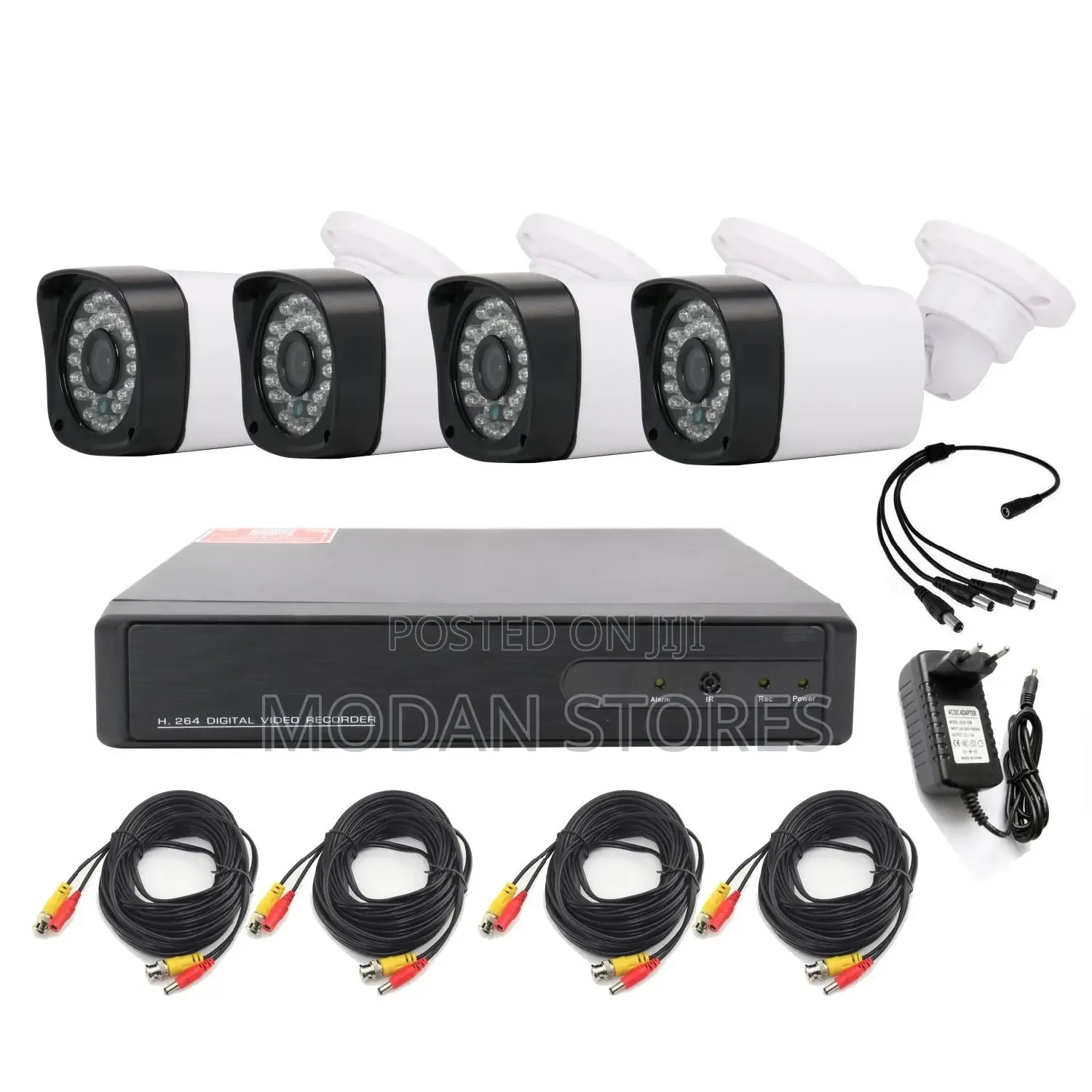 CCTV 4 Cameras Full KIT