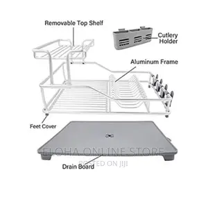 Vertical Dish Drainer/Kitchen Storage Rack