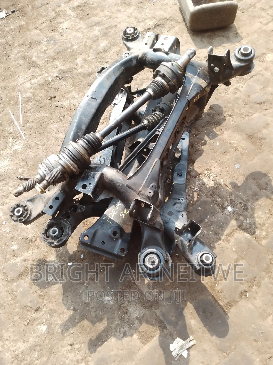 Cross Members and Driving Shafts for SUV Vehicles