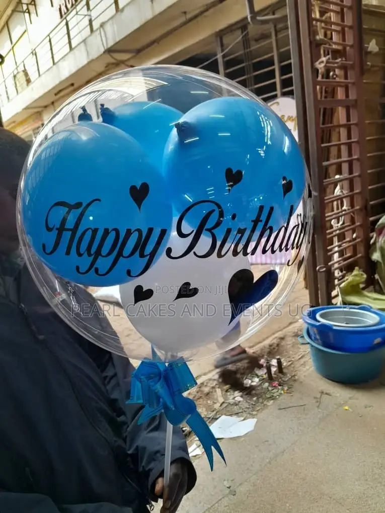 Happy Birthdays Balloons Blues Fresh Nice
