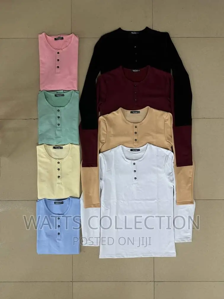 Plain T Shirts Long Sleeved and Short Sleeved