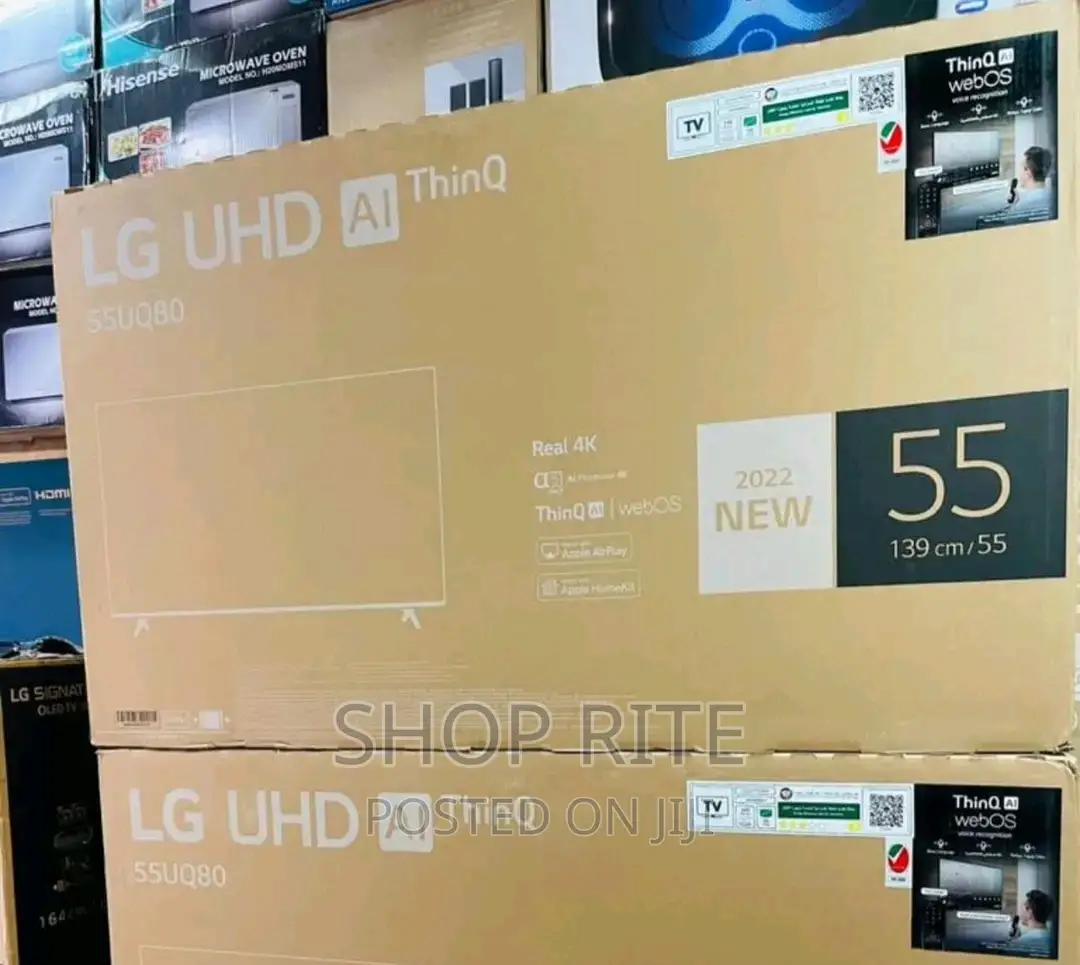 LG 55inch Uhd Smart TV Uq80 Original