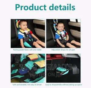Universal Adjustable Child Safety Car Seat (6M To 12 Yrs)