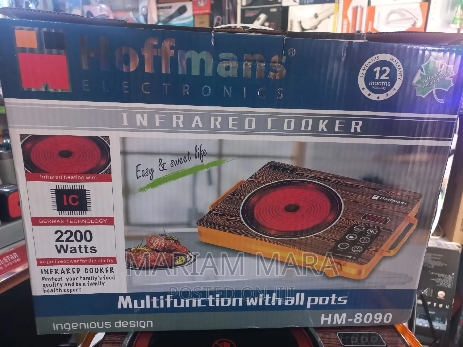 Infrared Single Hotplate