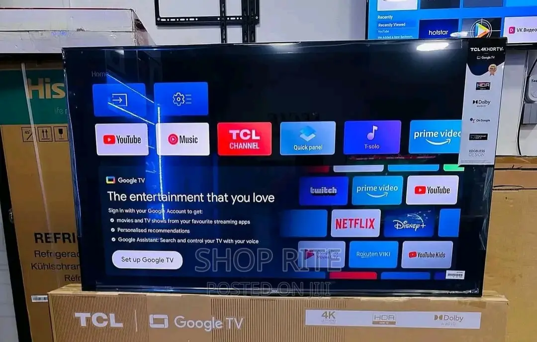 TCL Original 50inches Smart Google TVS