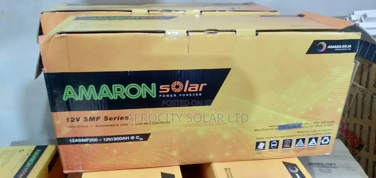 Amaron Solar Battery 200ah