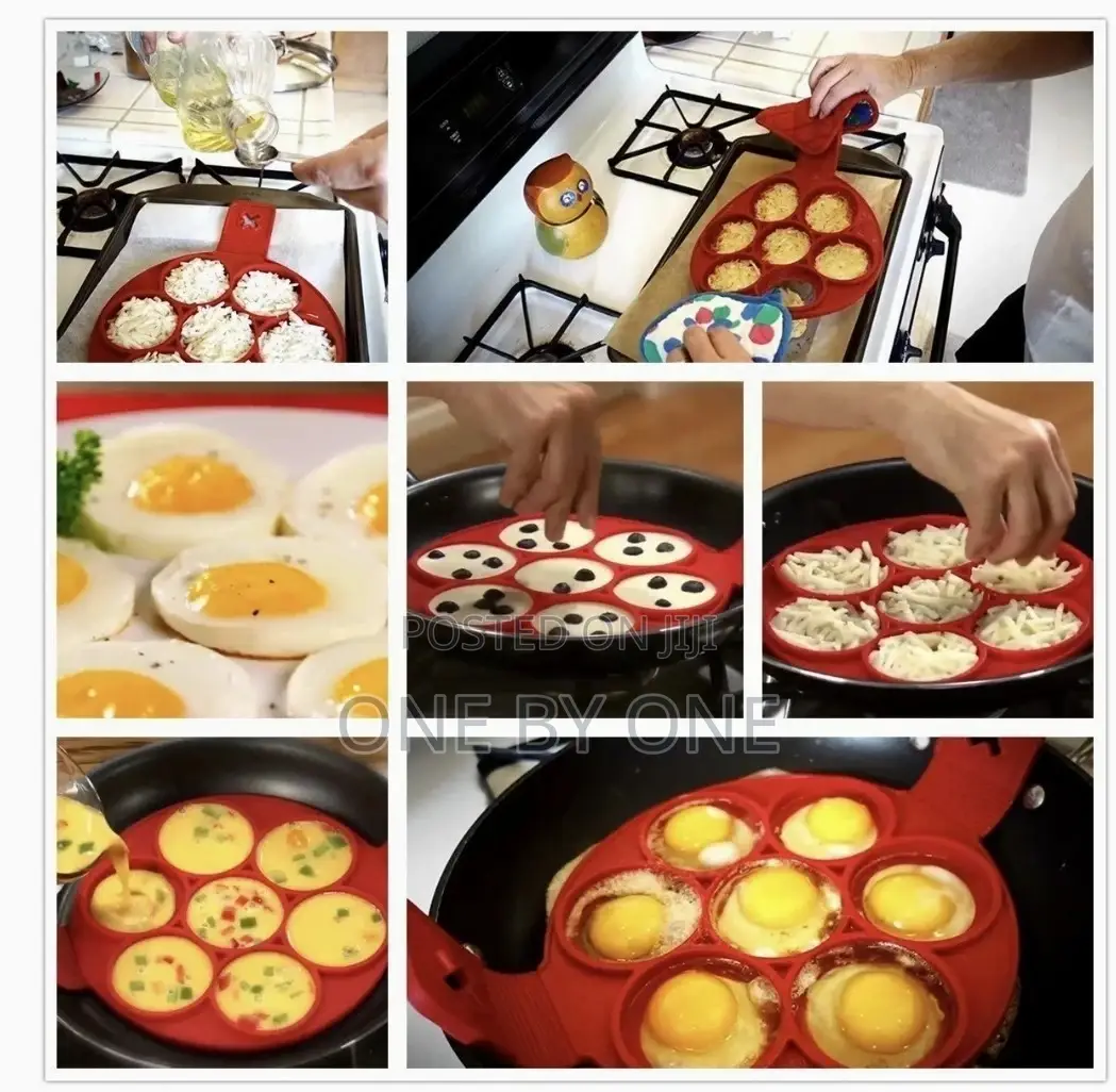New Upgrade Pancake Molds Ring Fried Egg Mold Reusable