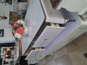 Gray Executive Center Table