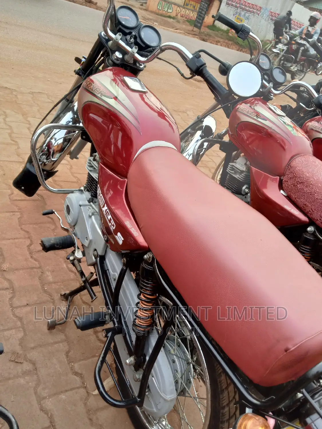 Bajaj Boxer 2023 Red