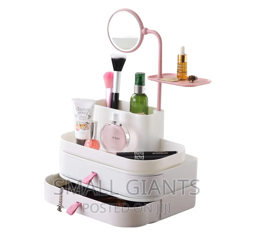 Multi-Functional Plastic Cosmetic Jewelry Drawer Box