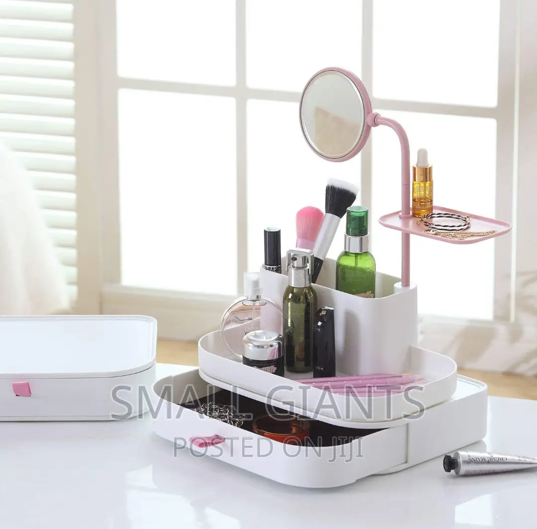 Multi-Functional Plastic Cosmetic Jewelry Drawer Box