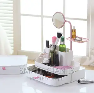 Multi-Functional Plastic Cosmetic Jewelry Drawer Box