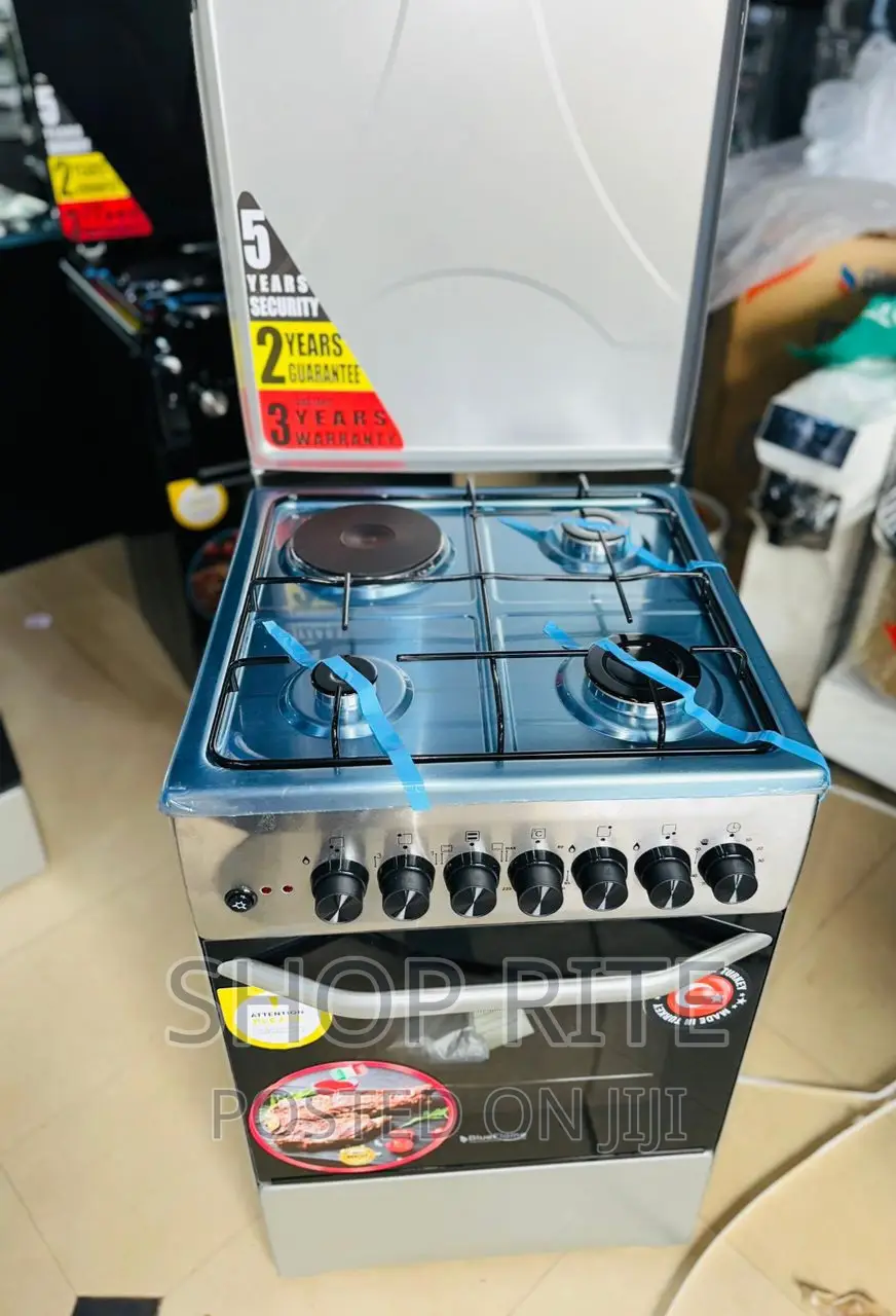 Blueflame 3gas 1electric Cooker 50by50cm Original New