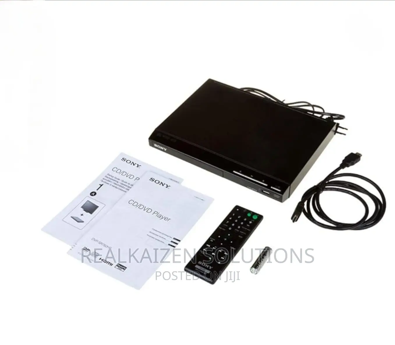 SONY DVD Black Player With HD Upscaling