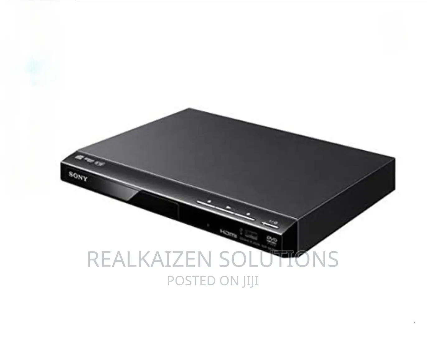 SONY DVD Black Player With HD Upscaling