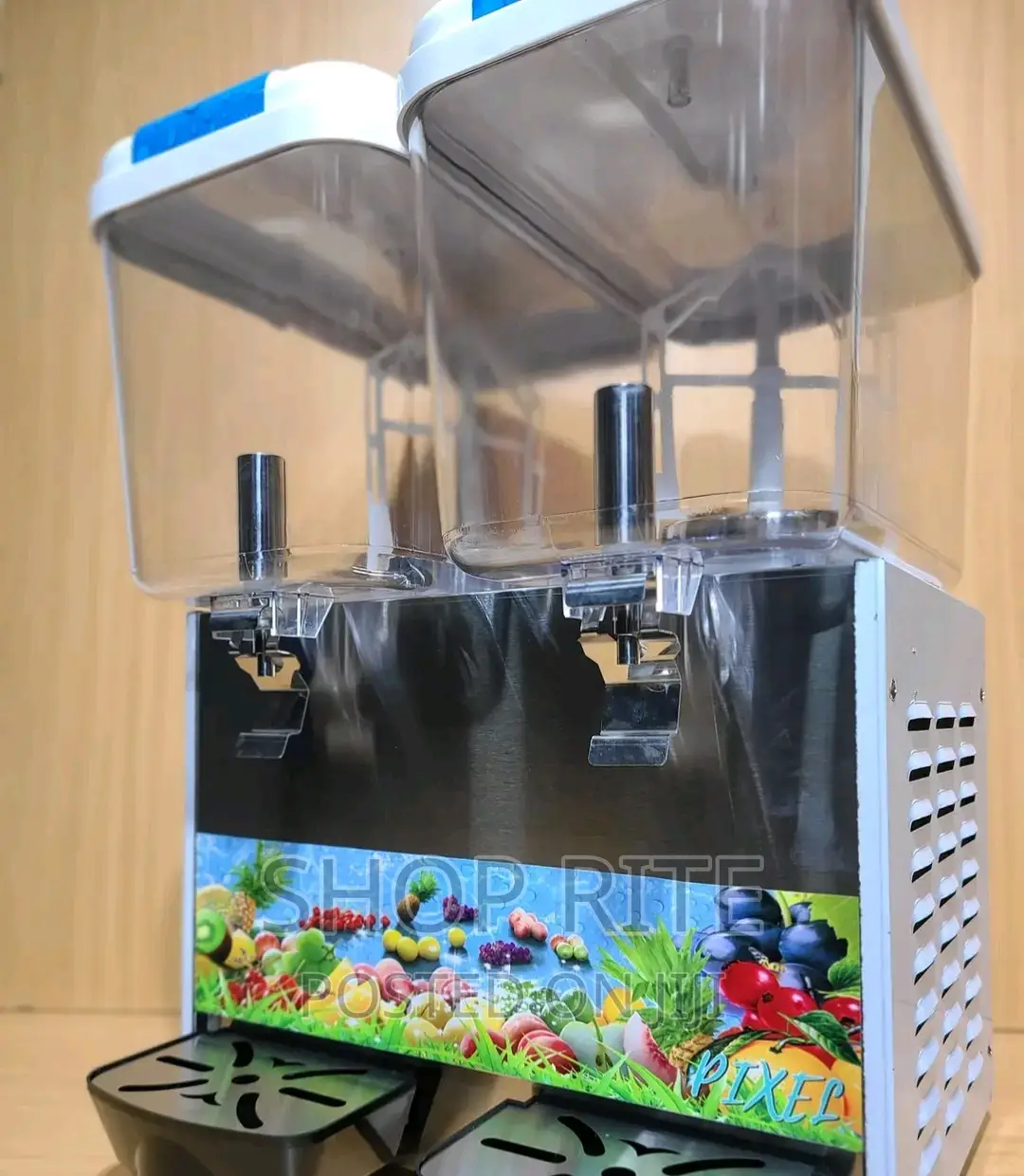 Pixel Double Juice Dispenser Original 18 Liters Per Chamber