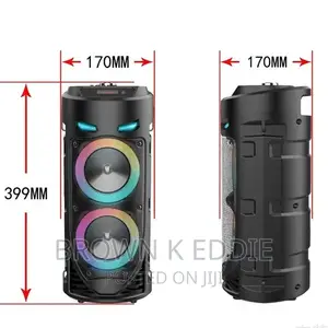 60W High-Power Outdoor Mobile Portable Bass Speaker
