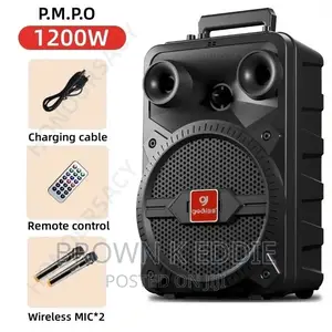 1200W P.M.P.O Bluetooth Speaker