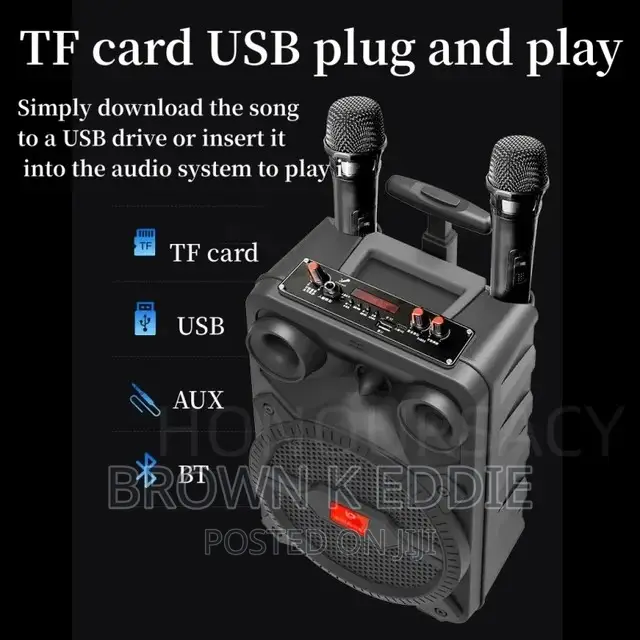 1200W P.M.P.O Bluetooth Speaker