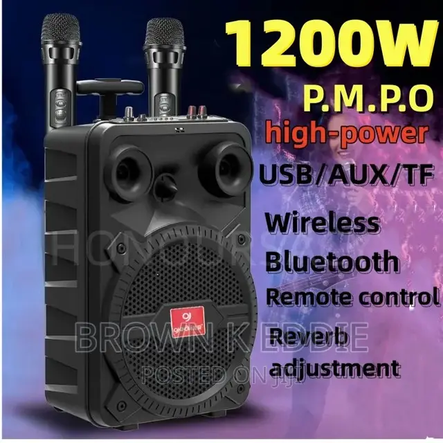 1200W P.M.P.O Bluetooth Speaker