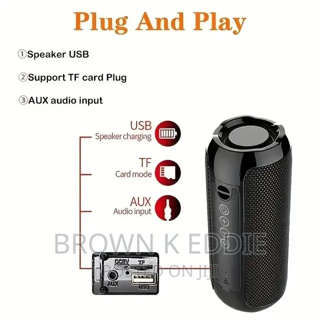 Wireless Bluetooth 5.3 Speaker Waterproof