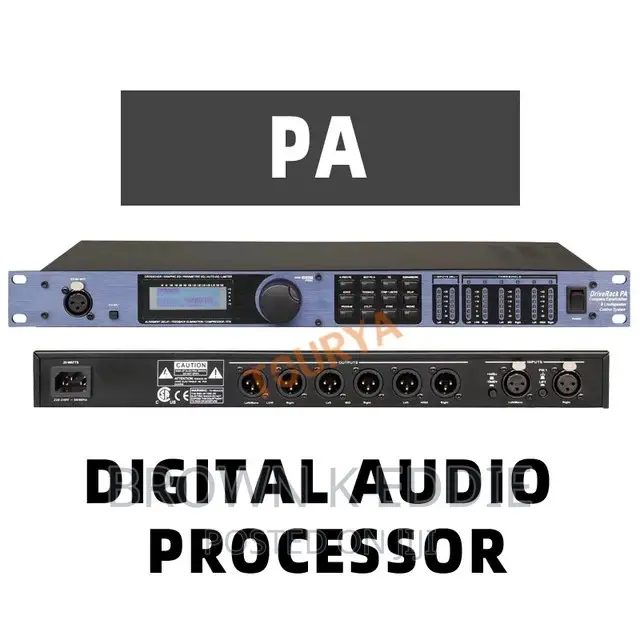 PA/PA2/260 Professional Digital Audio Processor 3 Into 6