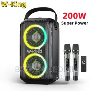 W-King 200W Power TWS Caixa Somt9 Bluetooth Speaker Portabl