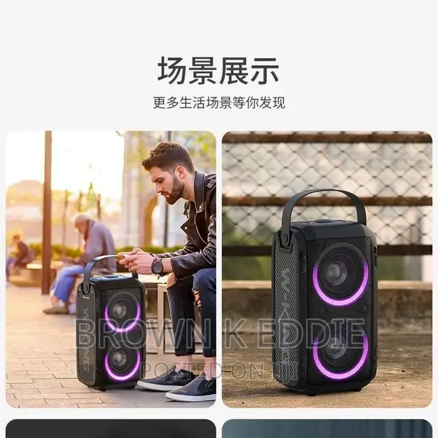 W-King 200W Power TWS Caixa Somt9 Bluetooth Speaker Portabl