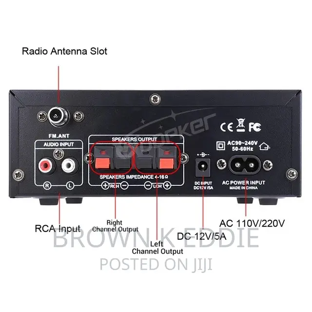 Woopker AK45 Hifi Digital Amplifier Max Power 90wx2 Channel