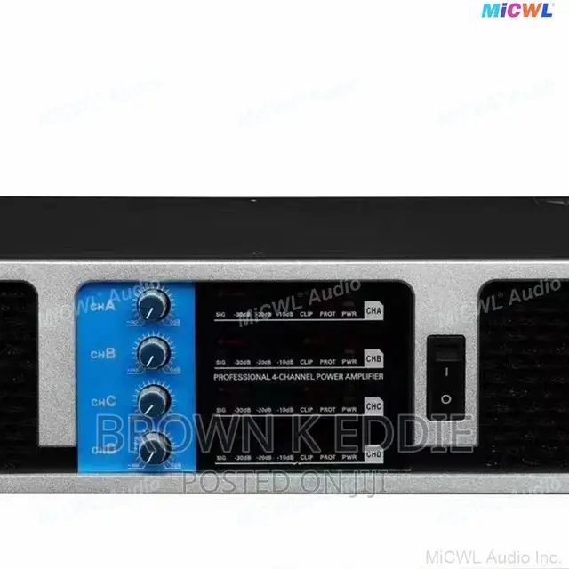 CA6400 4 Channel 6000 Digital Big Power Amplifier Peak