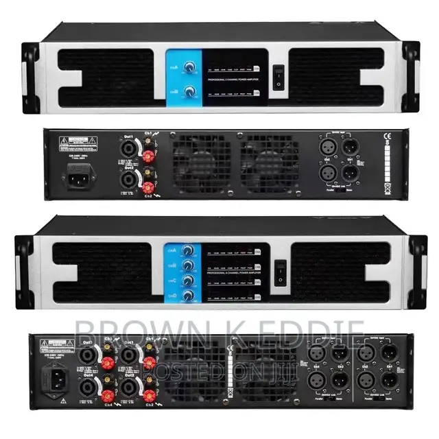 CA6400 4 Channel 6000 Digital Big Power Amplifier Peak