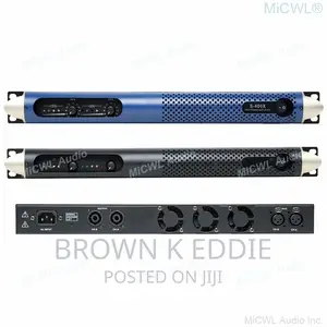 Professional Class D 1400w Digital Power Amplifier Dual Ch