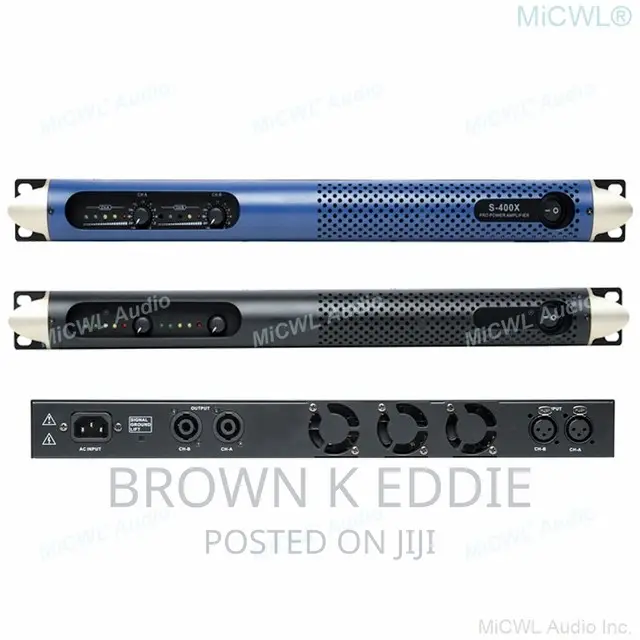Professional Class D 1400w Digital Power Amplifier Dual Ch