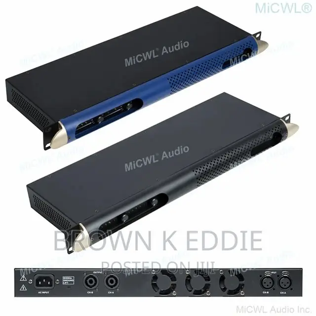 Professional Class D 1400w Digital Power Amplifier Dual Ch