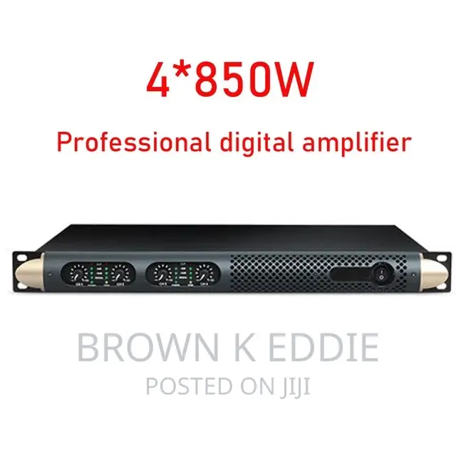 Professional Power Amplifier Stage Performance Karaoke