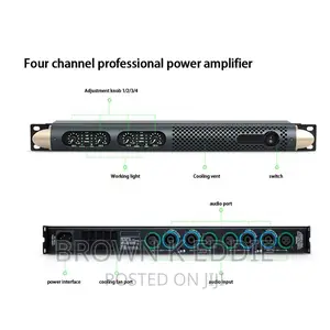 Professional Power Amplifier Stage Performance Karaoke