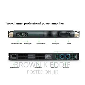 Professional Power Amplifier Stage Performance Karaoke