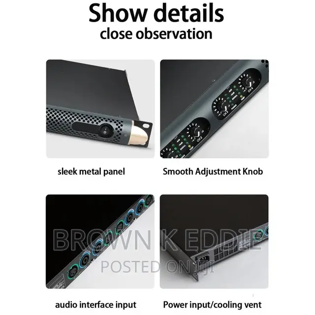 Professional Power Amplifier Stage Performance Karaoke