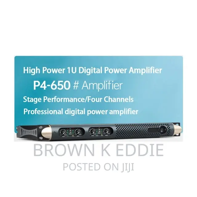 Professional Power Amplifier Stage Performance Karaoke
