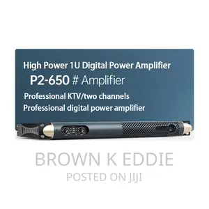 Professional Power Amplifier Stage Performance Karaoke
