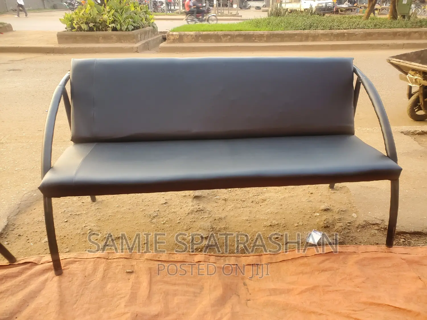 Waiting Chair Portable Black