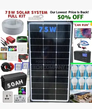 75w Solar Original Kit