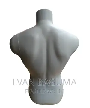 Men T-Shirt Dummy Half Top With a Back - Plastic