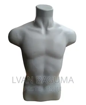 Men T-Shirt Dummy Half Top With a Back - Plastic